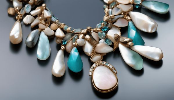 Bijoux en nacre et pierres naturelles signés Anna Velazia